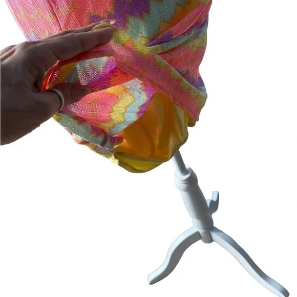 Lilly Pulitzer - Multicolor Zig Zag sleeveless Mini Dress Size Medium - Picture 12 of 15